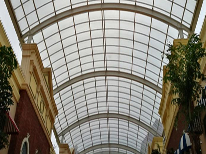 涿州屋面网架顶棚吊装方案